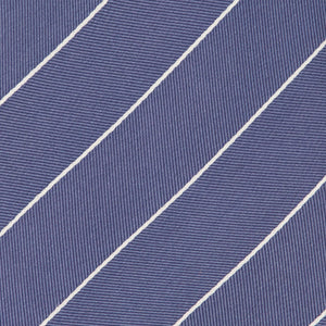 Pencil Pinstripe Slate Blue Tie alternated image 2