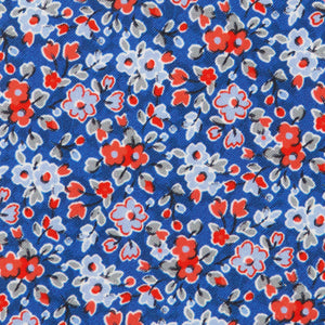 Freesia Floral Navy Tie alternated image 2