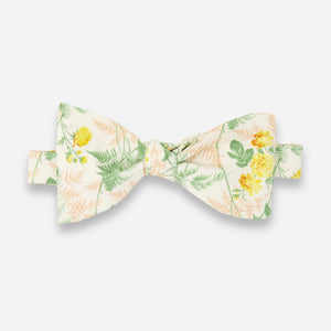 Laura Ashley x Tie Bar Palma Floral Ivory Bow Tie