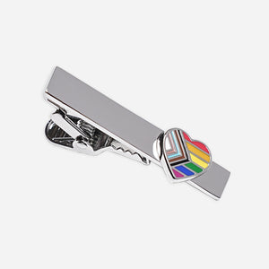 The Equality Pride Silver Tie Bar