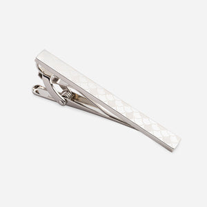 Scalloped Silver Tie Bar featured image