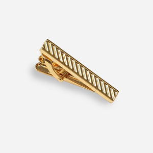 Braided Gold Tie Bar featured image