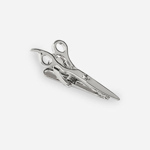 Scissors Silver Tie Bar