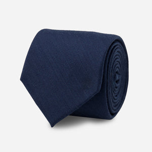 Astute Solid Midnight Navy Tie featured image