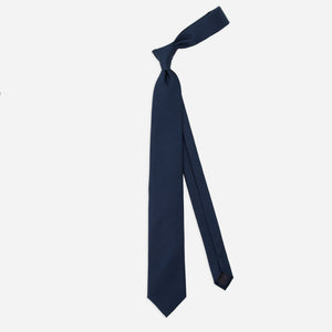 Grosgrain Solid Midnight Navy Tie alternated image 1