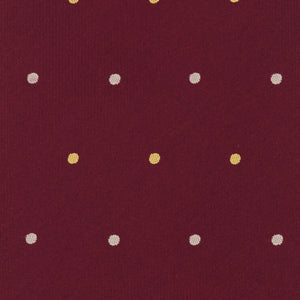 Suited Polka Dots Burgundy Tie alternated image 2