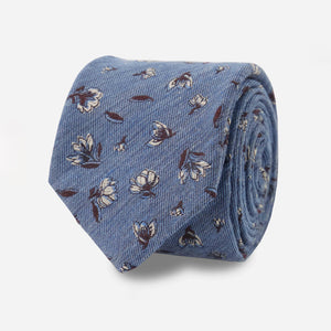 Grazioso Floral Blue Tie featured image