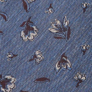 Grazioso Floral Blue Tie alternated image 2