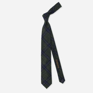 Barberis Wool Arlecchino Green Tie alternated image 1