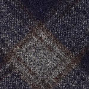 Barberis Wool Arlecchino Navy Tie alternated image 2