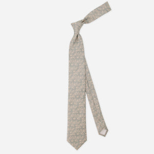 Entwined Floral Pale Aqua Tie alternated image 1