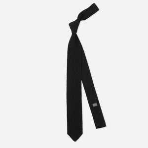 Textured Stripe Knit Black Tie alternated image 1