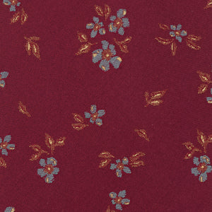 Fall Florals Burgundy Tie alternated image 2