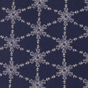 Deco Snow Navy Tie alternated image 2