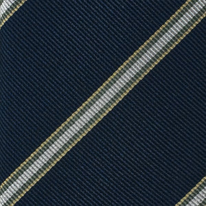 Tie Bar x Miller High Life Heritage Stripe Midnight Navy Tie alternated image 2