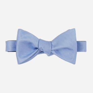 Mumu Weddings - Desert Solid Baby Blue Bow Tie