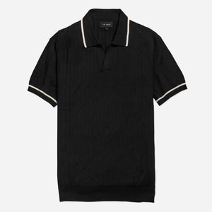 Ribbed Sweater Vintage Black Polo