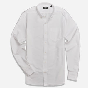 The Modern-Fit Oxford White Casual Shirt alternated image 1