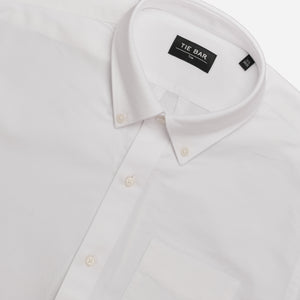 The Modern-Fit Oxford White Casual Shirt alternated image 2