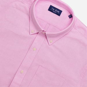 The Modern-Fit Oxford Pink Casual Shirt alternated image 2