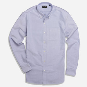 The Modern-Fit Oxford Light Blue Casual Shirt alternated image 1