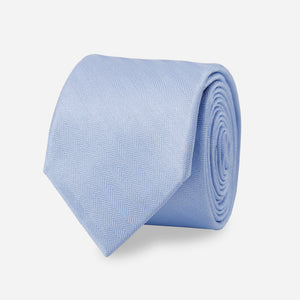 Mumu Weddings - Desert Solid Baby Blue Tie featured image