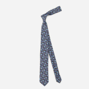 Corduroy Freesia Floral Charcoal Tie alternated image 1