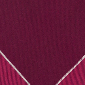 Warren Alfie Baker x Tie Bar Tonal Pointed Chevron Plum Tie alternated image 2