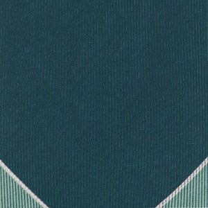 Warren Alfie Baker x Tie Bar Tonal Pointed Chevron Teal Tie alternated image 2