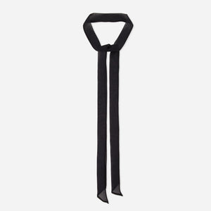 Warren Alfie Baker x Tie Bar Slim Scarf Black Tie alternated image 1