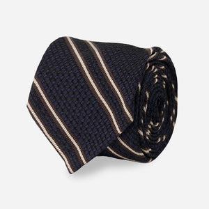 Grenalux Stripe Navy Tie