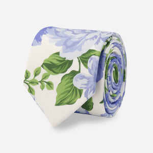 Mumu Weddings - Cottage Floral Blue Tie featured image