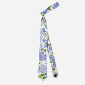 Mumu Weddings - Cottage Floral Blue Tie alternated image 1