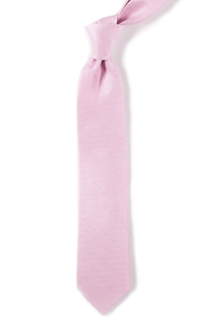 Solid Linen Baby Pink Tie alternated image 1