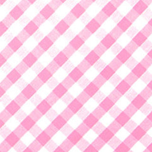 New Gingham Pink Tie