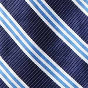 Bar Stripes Navy Tie alternated image 2