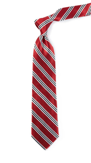 Bar Stripes Red Tie alternated image 1