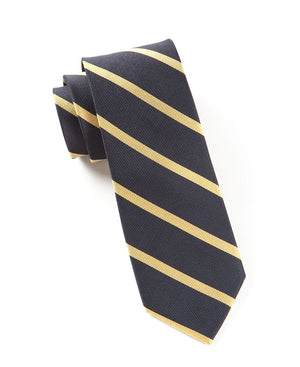 Trad Stripe Midnight Navy Tie featured image