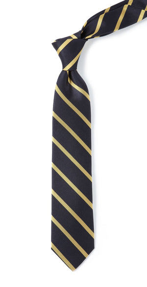 Trad Stripe Midnight Navy Tie alternated image 1