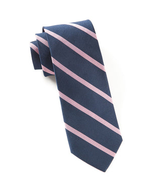Trad Stripe Navy Tie featured image