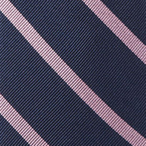 Trad Stripe Navy Tie alternated image 2