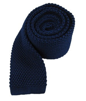 Knitted Blue Tie featured image