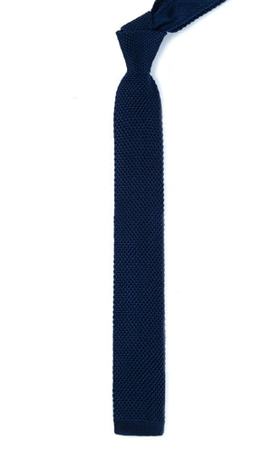 Knitted Blue Tie alternated image 1