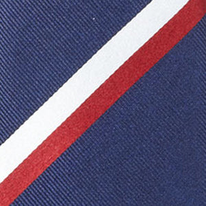 Ad Stripe Classic Navy Tie alternated image 2