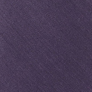 Solid Wool Eggplant Tie alternated image 2