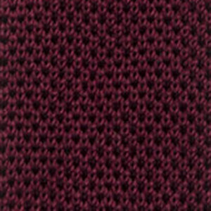 Knitted Burgundy Tie alternated image 2