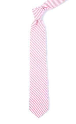 Seersucker Pink Tie alternated image 1