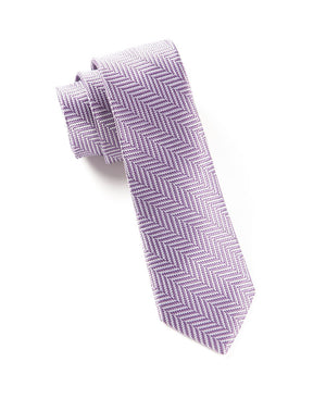 Native Herringbone Lavender Tie featured image