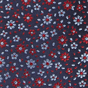 Milligan Flowers Navy Tie alternated image 2