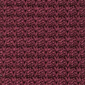 Textured Solid Knit Deep Burgundy Tie alternated image 2